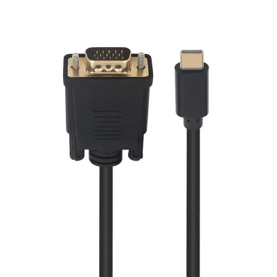 Ewent Cable Conversión USB-C / VGA, 1,8m