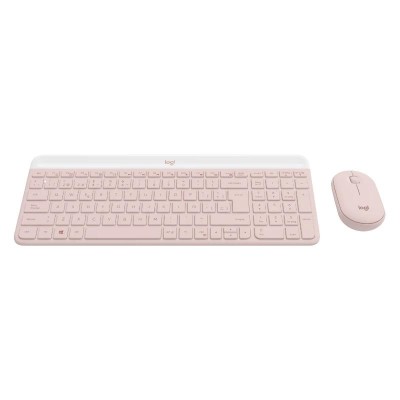 Logitech MK470 Teclado+Raton Rosa