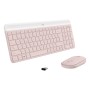 Logitech MK470 Teclado+Raton Rosa