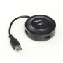 iggual Hub USB 2.0 x 4 puertos USBHubR2.0x4p