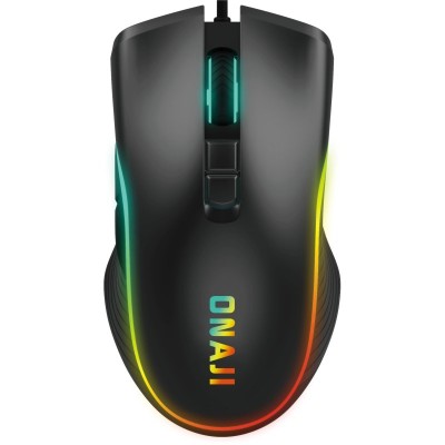 ONAJI Ratón gaming NEZUMI 7D RGB 7200 DPI