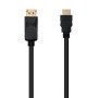 Nanocable Cable Conversor DP a HDMI 1 M Negro