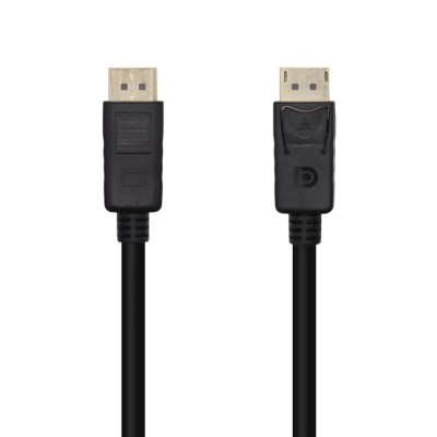 Aisens Cable DP v1.2 4k@60hz DP/M-DP/M negro 1.0m