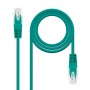 Nanocable Latiguillo RJ45 Cat. 6 UTP 0.5 M Verde