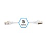 iggual Latiguillo CAT7 SFTP LSZH 5 metros blanco