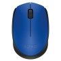 Logitech M171 Ratón Inalámbrico 1000 dpi Azul