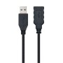 Nanocable Cable USB 3.0 Tipo A/M-A/H Negro 3.0 m