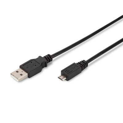 Ewent Cable USB 2.0  "A" M a Micro "B" M 0.5 m