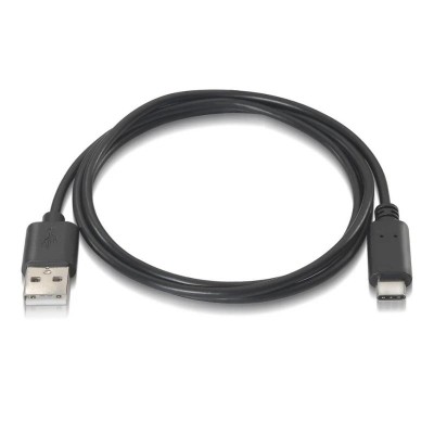 Aisens Cable USB 2.0 3A  USB-C/M-A/M negro 2.0m