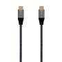 Aisens Cable Usb 3.2 Gen2X2 8K C/M-C/M Gris 0.6M