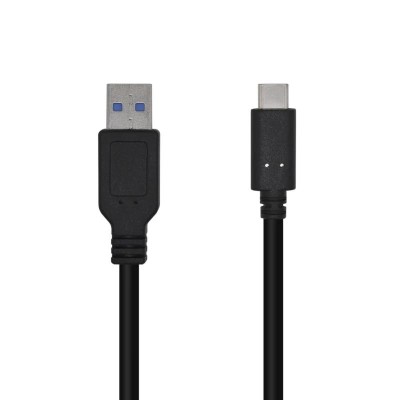 Aisens Cable USB 3.1 Gen2 10G3A C/M-A/M Negro 0.5M