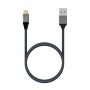 Aisens Cable USB 3.1 Gen2 Alu 3A CM-AM Gris 1.0M