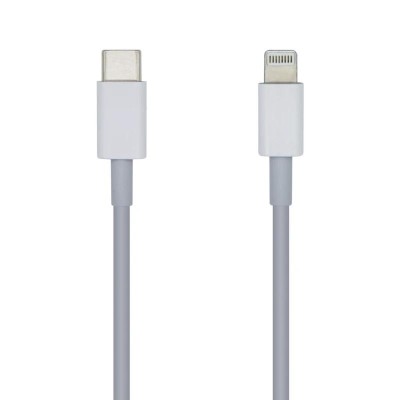 Aisens Cable Lightning-M a USB-C 2.0-M blanco 20cm