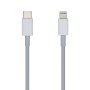 Aisens Cable Lightning-M a USB-C 2.0-M blanco 20cm