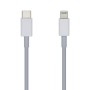 Aisens Cable Lightning-M a USB-C 2.0-M blanco 1.0m