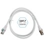 iggual Latiguillo CAT7 SFTP LSZH 1 metro blanco