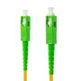 Nanocable Cable fibra SC-APC LSZH Amarillo 100m