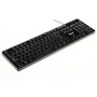 iggual Teclado estándar CK-FRAMELESS-105T negro