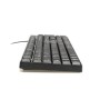 iggual Teclado estándar CK-FRAMELESS-105T negro