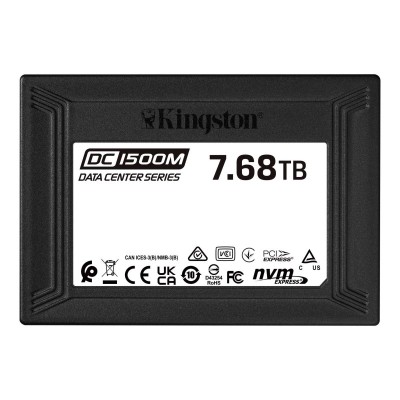 Kingston SSD DC1500M 7.68TB U.2 2,5"  NVMe PCIe