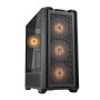 Cougar Caja Semitorre MX600 Rgb Black