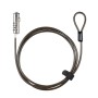 Tooq Cable seguridad T-Nano con combinación 1.5m