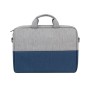 RIVACASE 7532 Grey/blue Prater Maletín 15,6" gris-