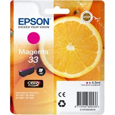 Epson Cartucho T3343 Magenta