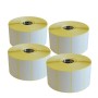 Zebra Rollo Etiquetas 2000T 127mm 70X32mm 4 Cajas