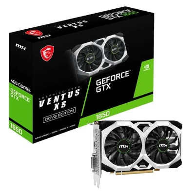 MSI VGA NVIDIA GTX 1650 D6 VENTUS XS OCV3