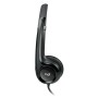 Logitech Auricular+Mic H390 USB Negro