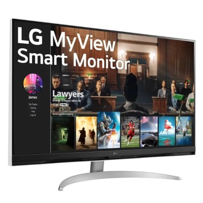 LG 32SQ700S-W  monitor Smart 32" 4K 2xHDMI USBc MM