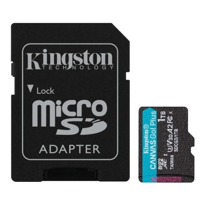 Kingston SDCG3/1TB microSD A2 clase 10 1TB c/a