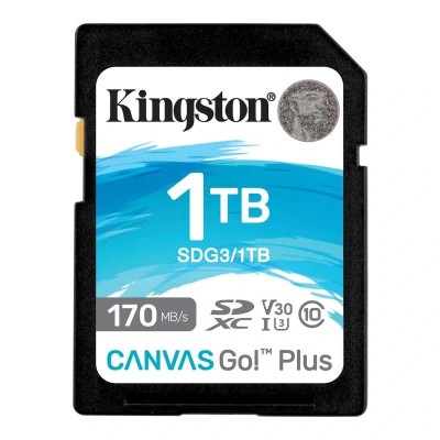 Kingston Canvas Go! Plus SD 1TB class 10 U3 V30