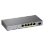 ZyXEL GS1350-6HP Switch 5xGB PoE 1xSFP 60W