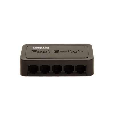 iggual FES500M Fast Ethernet Switch 5x10/100 Mbps